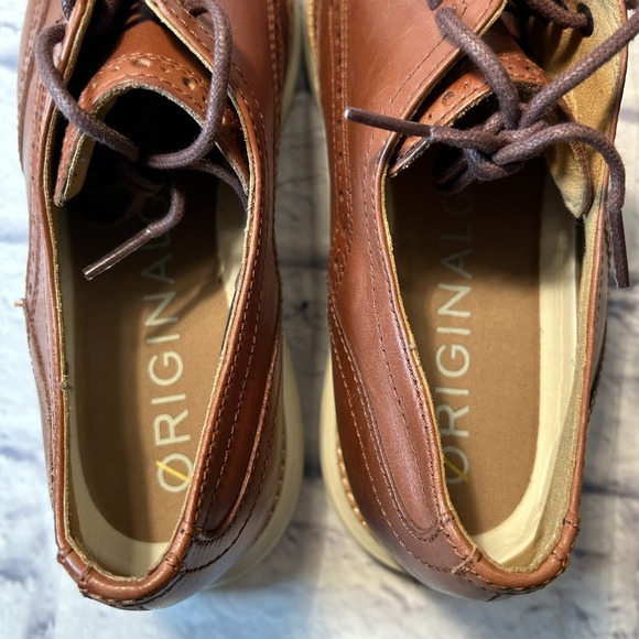 Cole Haan Grand Wingtip Oxford Brown Mens Size 9 M - Picture 12 of 16